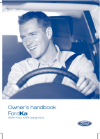 Ford Ka - Owners manual 2006 EN 